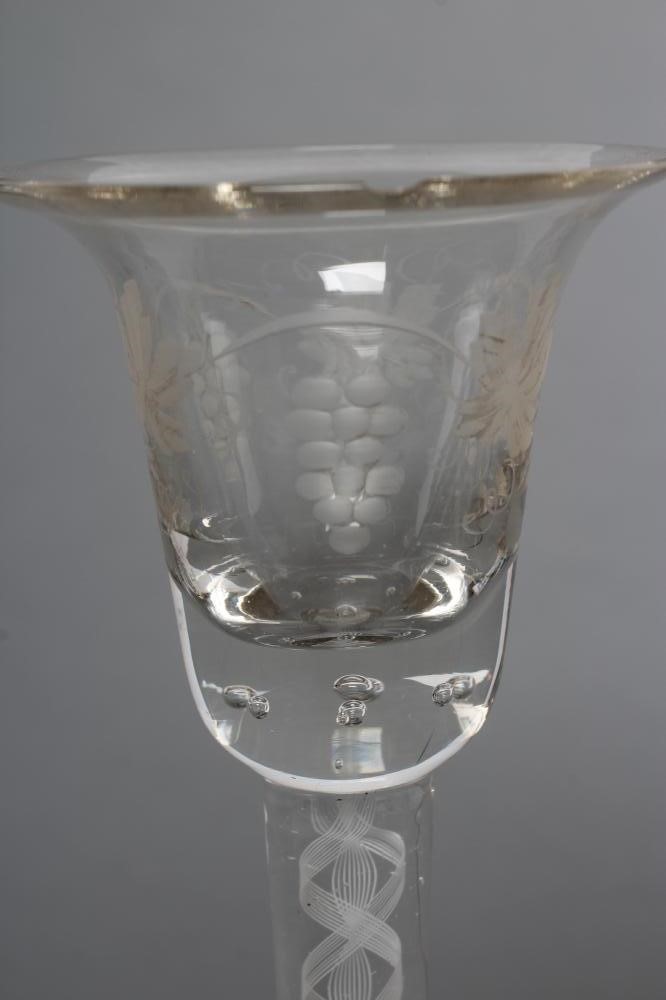 A PAIR OF WINE GLASSES Image