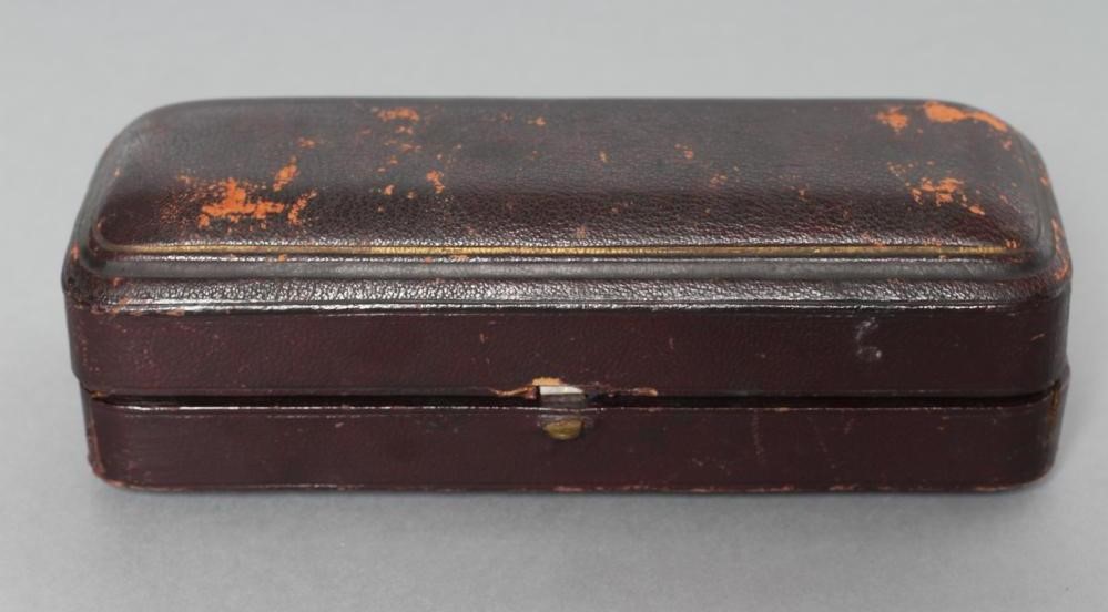 OF GOLFING INTEREST - a late Victorian EPNS golf ball trophy by M. Rettie Image