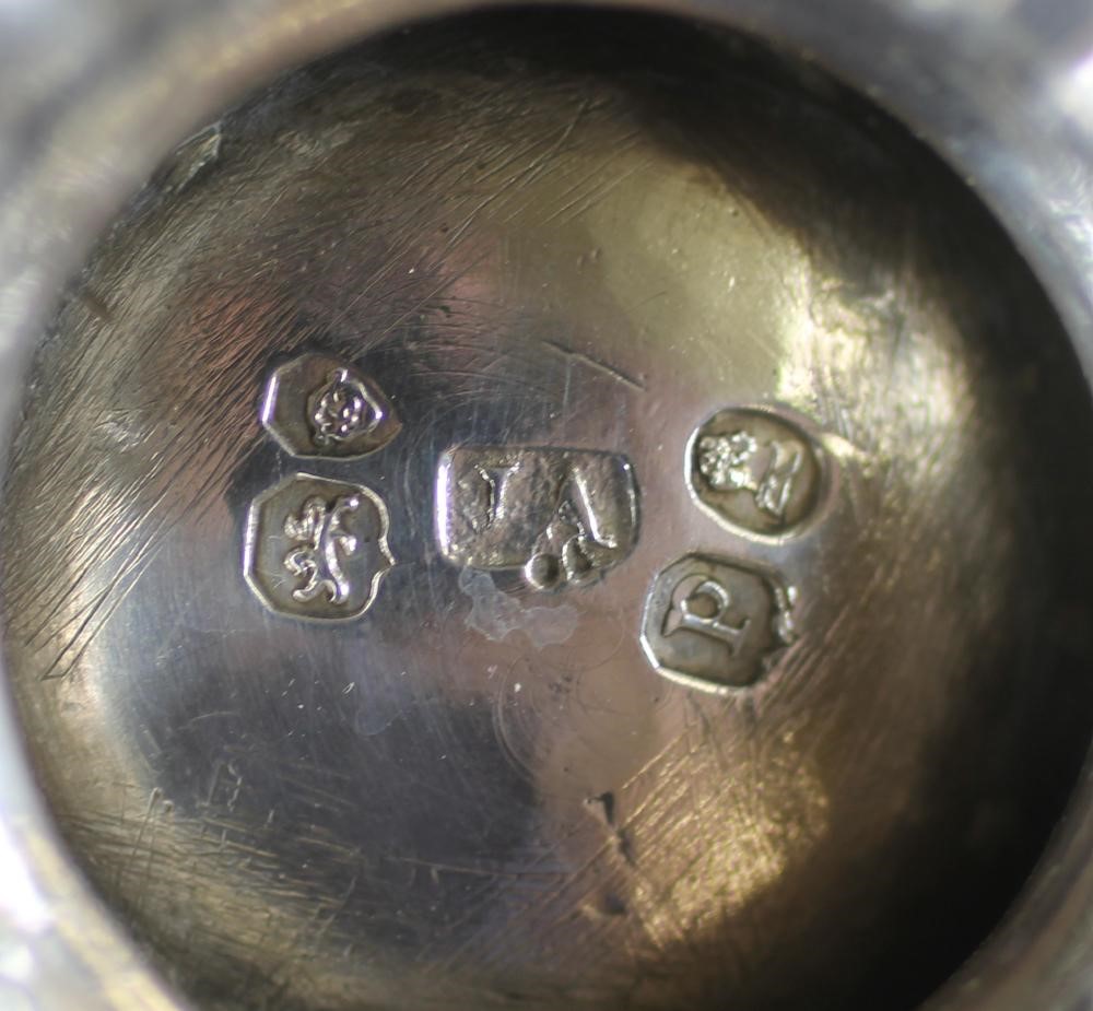 A WILLIAM IV SILVER LOW PEDESTAL MUG Image