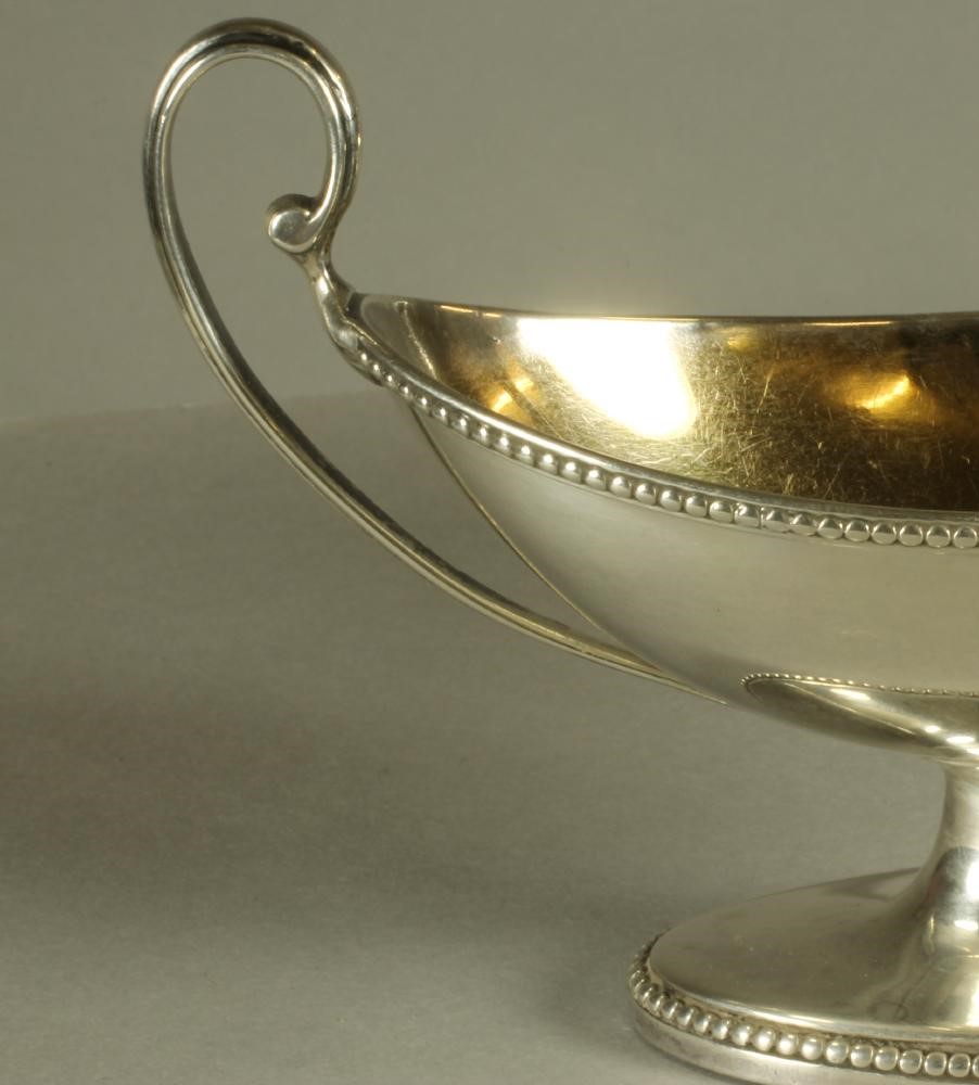 A COMPOSITE PAIR OF GEORGE III SILVER SALTS Image