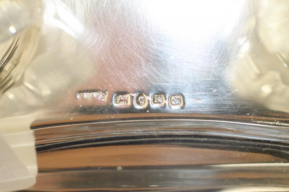 A VICTORIAN SILVER DESK STANDISH Image