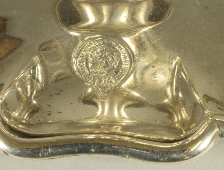 A WILLIAM IV SILVER CHAMBERSTICK Image