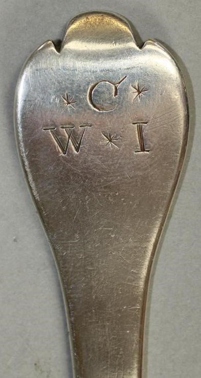 A QUEEN ANN SILVER SPOON Image