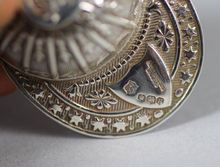 A SILVER NOVELTY CADDY SPOON Image