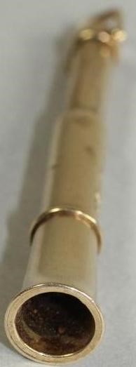 A 9CT GOLD CIGAR PIERCER Image