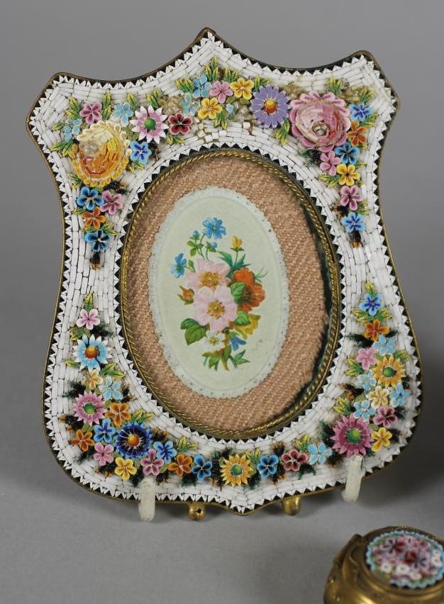 A MICRO-MOSAIC WATCH CASE Image