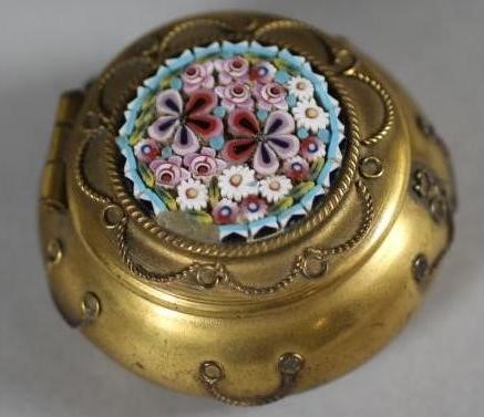 A MICRO-MOSAIC WATCH CASE Image