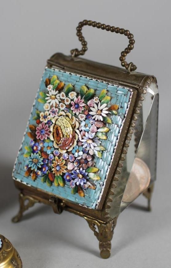 A MICRO-MOSAIC WATCH CASE Image