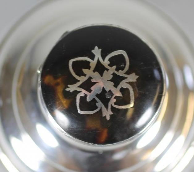 A GEORGE IV SILVER BOTTLE TICKET Image