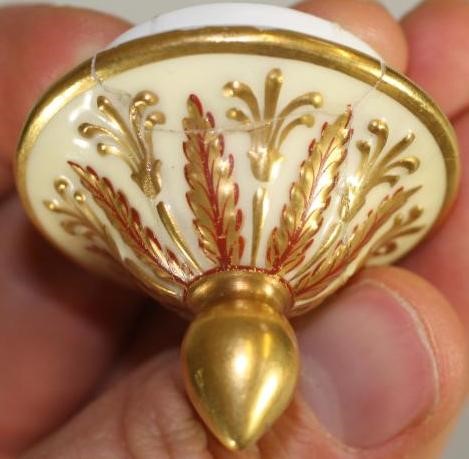 A PAIR OF WEDGWOOD CHINA VASES AND COVERS Image