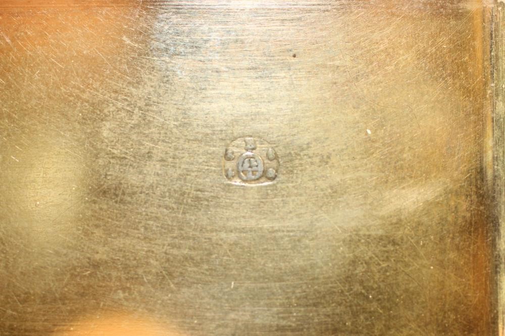 AN AUSTRO-HUNGARIAN SILVER SHALLOW SNUFF BOX Image