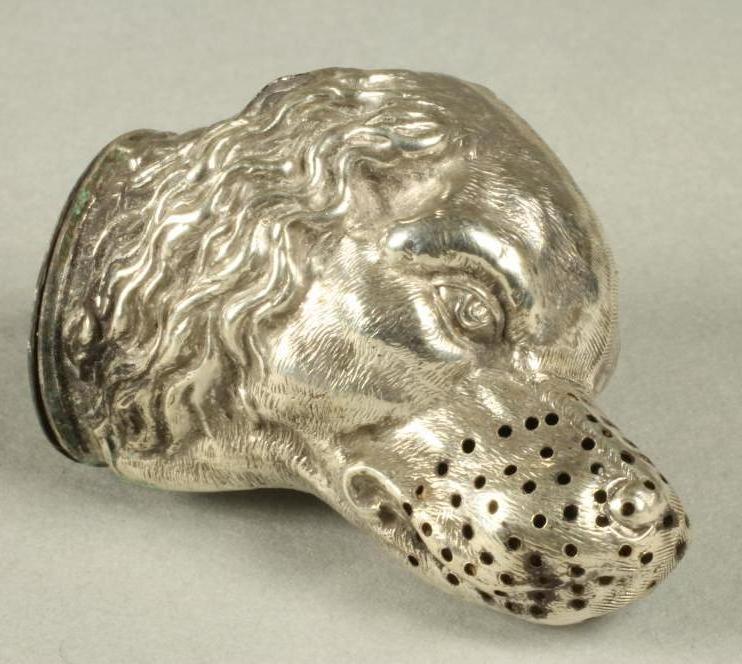 AN EDWARDIAN SILVER NOVELTY PEPPERETTE Image