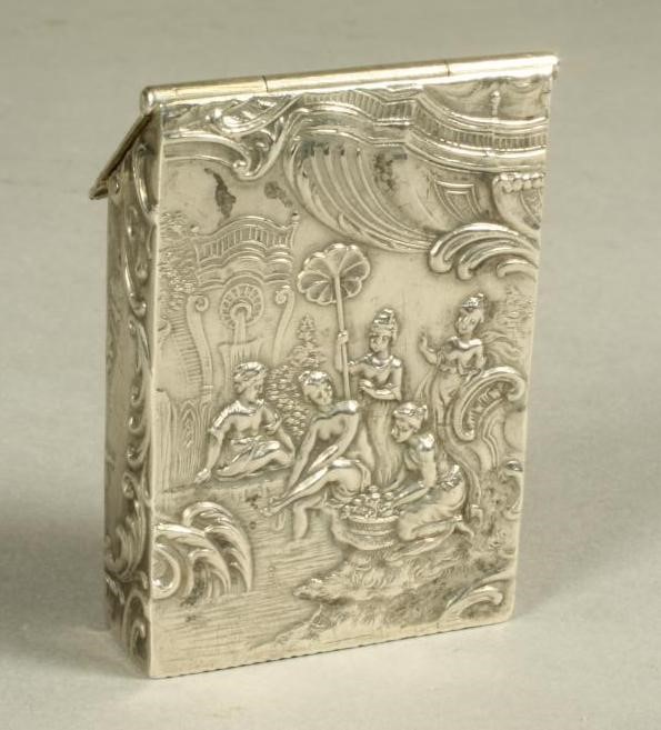 A CONTINENTAL WHITE METAL VESTA Image