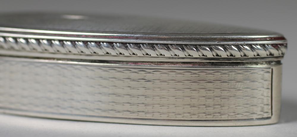 A LATE VICTORIAN SILVER DRESSING TABLE BOX Image
