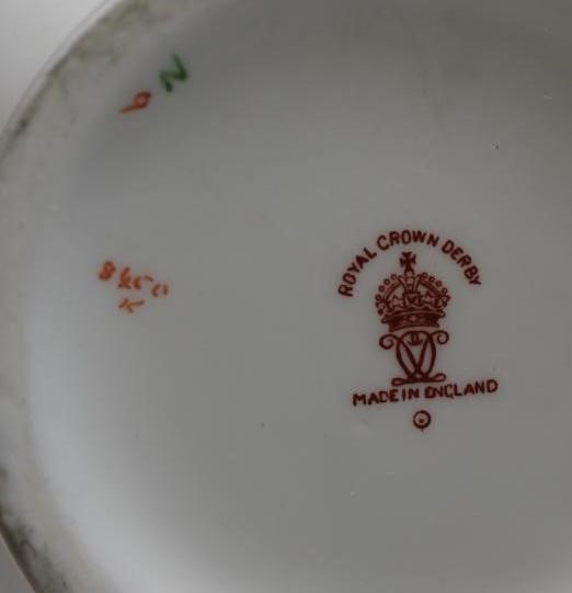 A ROYAL CROWN DERBY CHINA COFFEE SERVICE Image