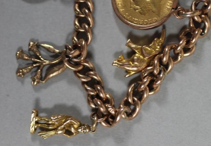 A GEORGE V GOLD HALF SOVEREIGN Image