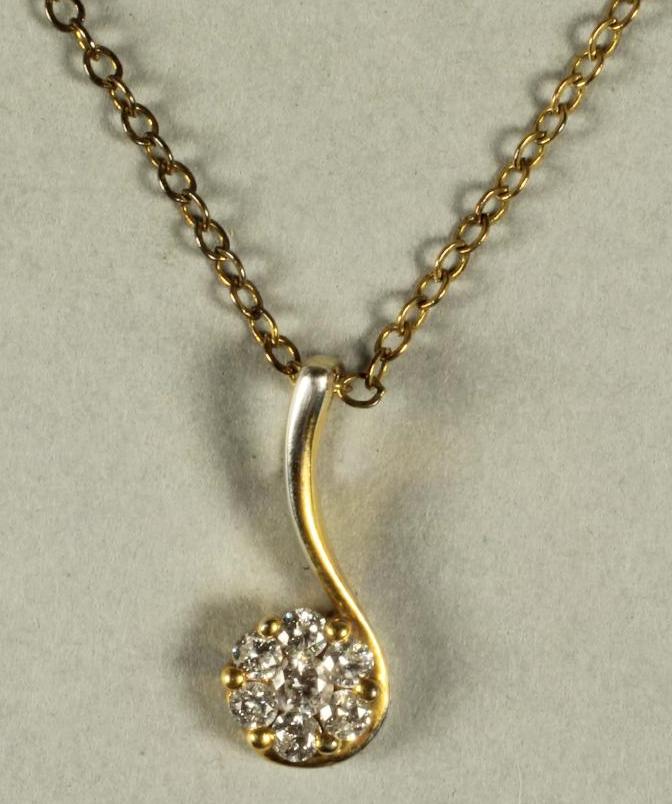 A DIAMOND PENDANT Image
