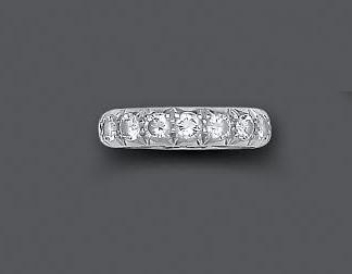 A DIAMOND ETERNITY RING Image
