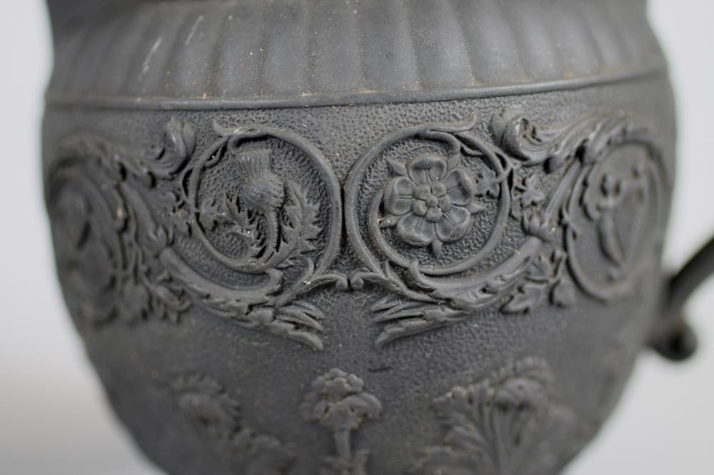 A WEDGWOOD BLACK BASALT CACHE-POT Image