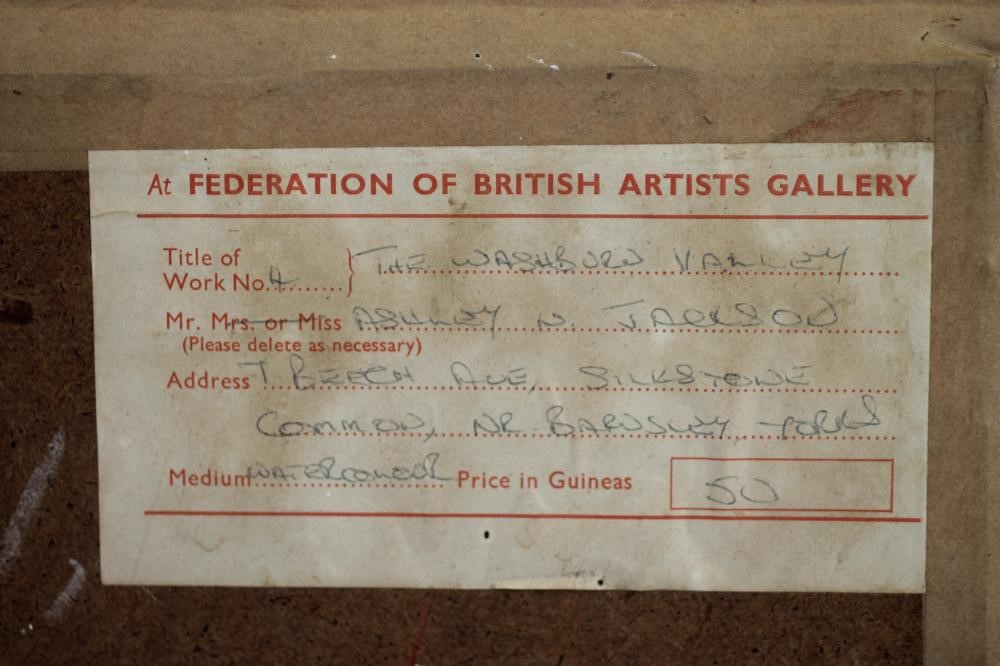 ‡ASHLEY N JACKSON F.R.S.A. (b.1940) Image