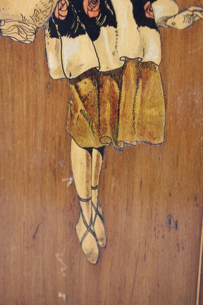 A PRISONER OF WAR MAHOGANY BOX Image