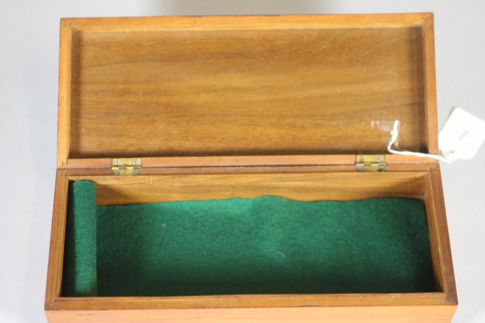 A PRISONER OF WAR MAHOGANY BOX Image