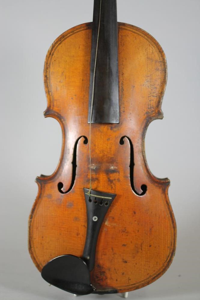A FRENCH COPY OF AN ITALIAN VIOLIN Image