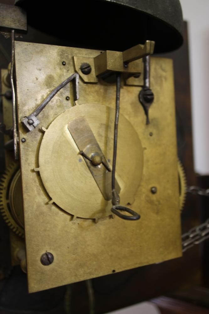 AN OAK LONGCASE CLOCK Image