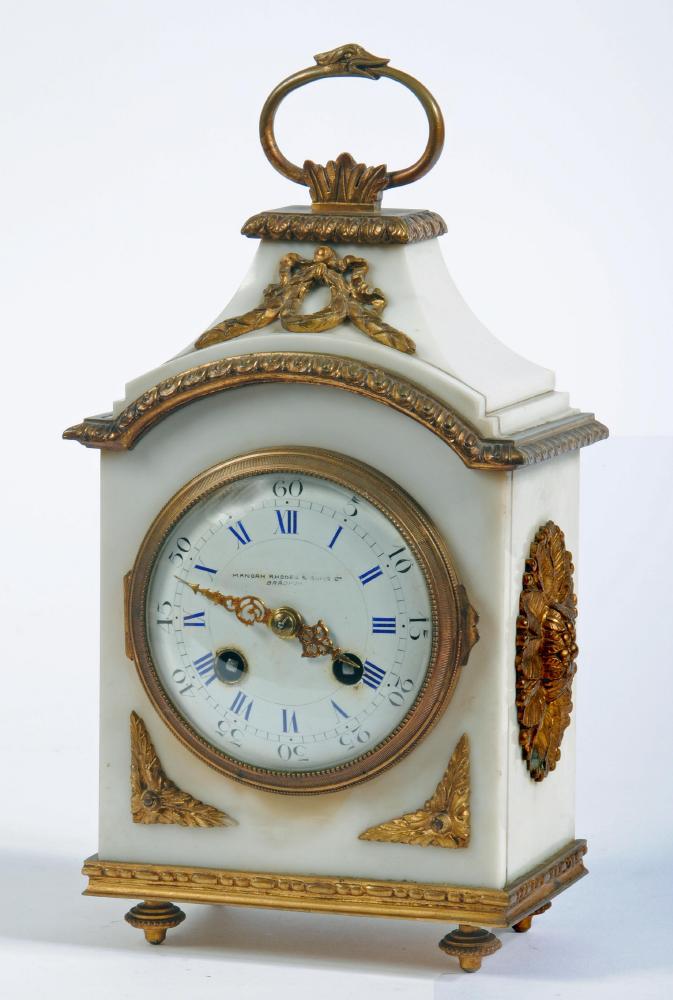 A PENDULE D'OFFICIER MANTEL CLOCK Image