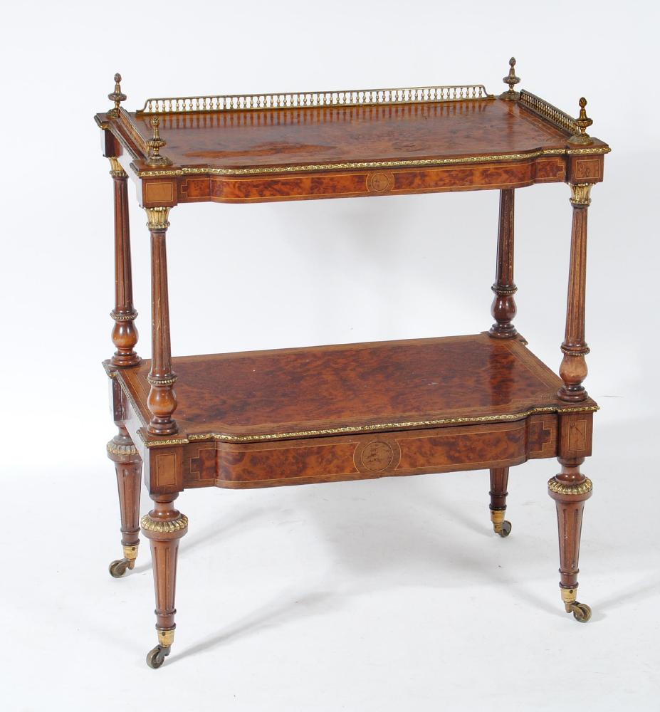 A VICTORIAN ROSEWOOD Image
