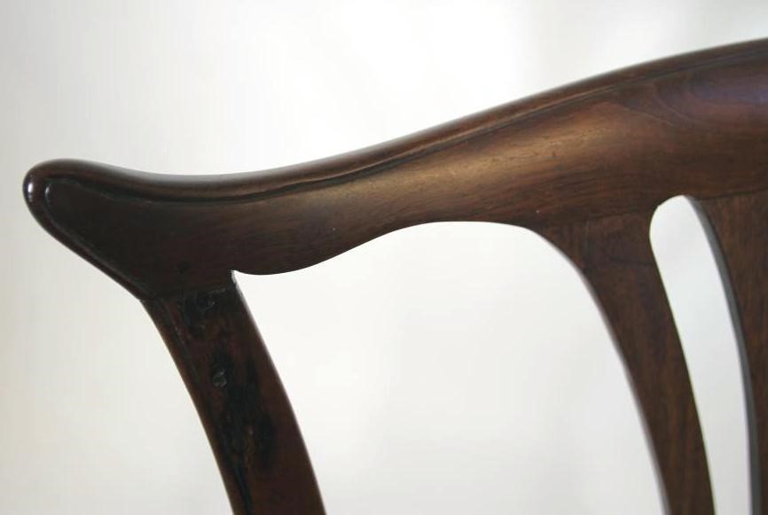 A GEORGIAN MAHOGANY SIDE CHAIR Image