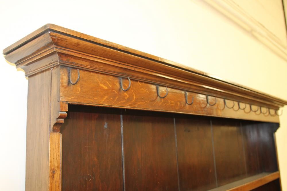 A VICTORIAN OAK DRESSER Image