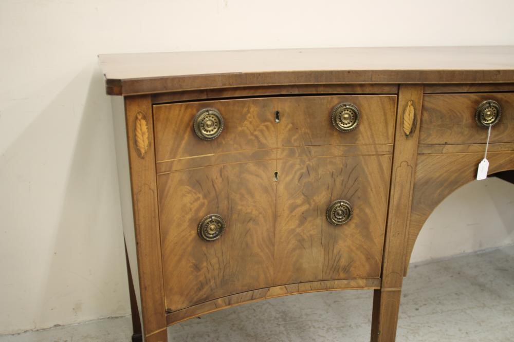 A GEORGIAN REVIVAL MAHOGANY SIDEBOARD Image