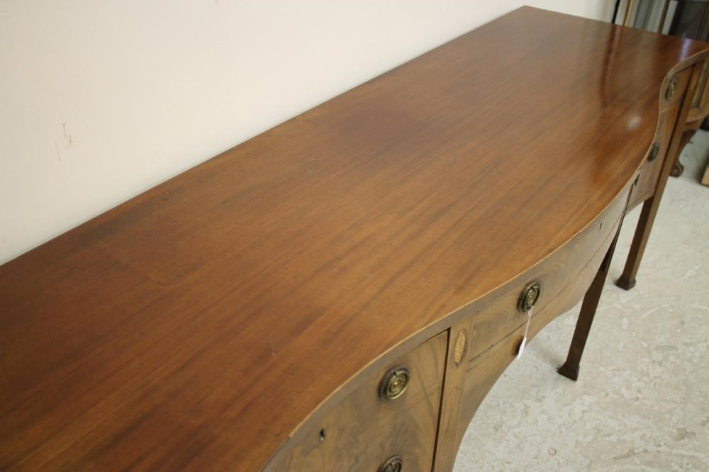 A GEORGIAN REVIVAL MAHOGANY SIDEBOARD Image