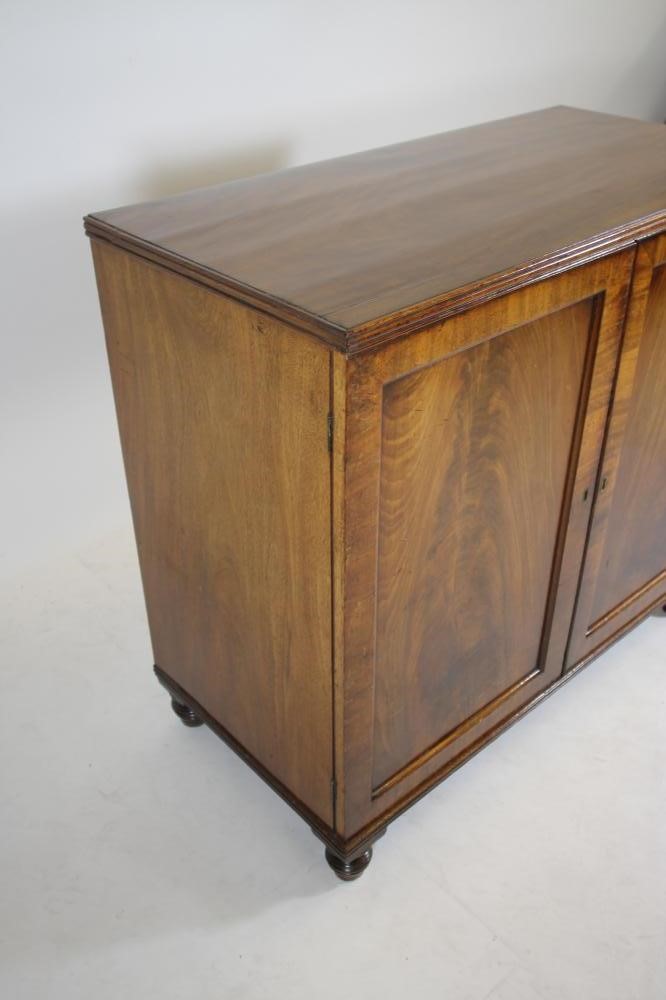 A MAHOGANY SIDE CABINET Image