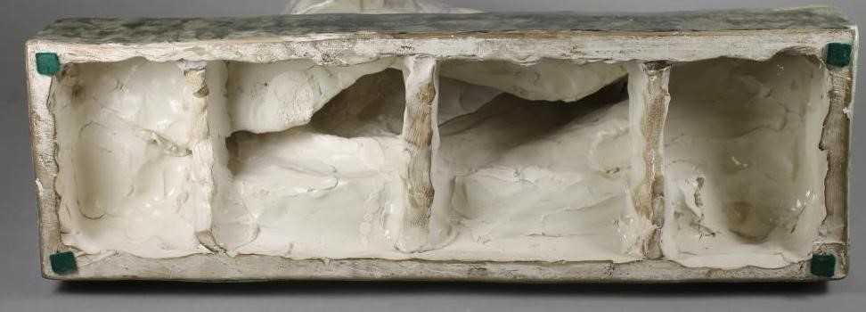 AN ART DECO EARTHENWARE FIGURE Image