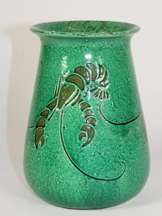 AN ARTS AND CRAFTS LIBERTY & CO. TERRACOTTA VASE Image