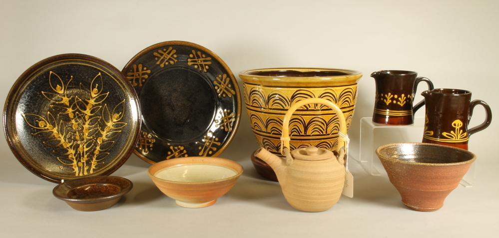 A COLLECTION OF COXWOLD STUDIO POTTERY Image