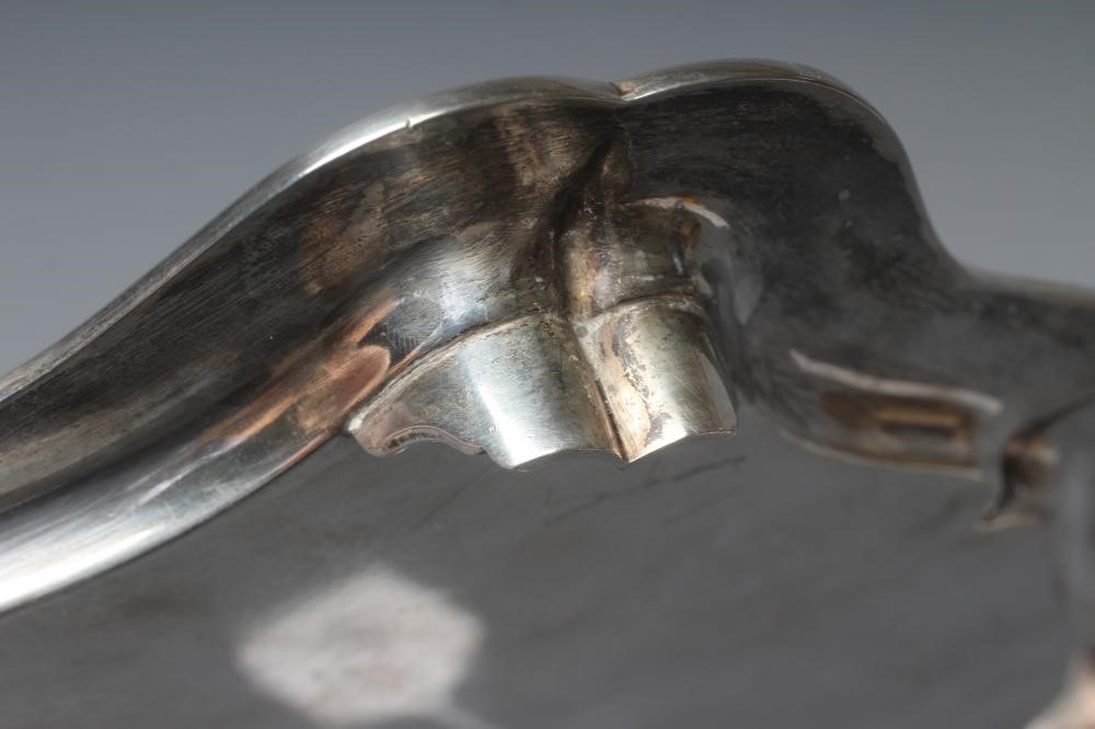 AN EDWARDIAN SILVER SALVER by Cornelius Joshua Vander Image