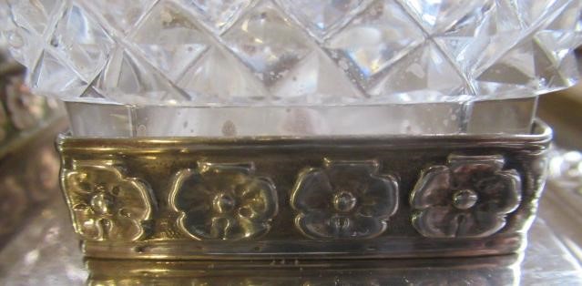 A GEORGE IV SILVER DESK STANDISH by Joseph Craddock & William Ker Reid Image
