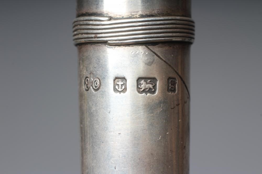 AN EDWARDIAN SILVER GOLF CLUB DRIVER by Ellkington & Co. Image