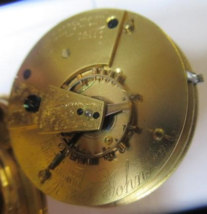 AN AMERICAN WALTHAM TOP WIND HUNTER POCKET WATCH Image