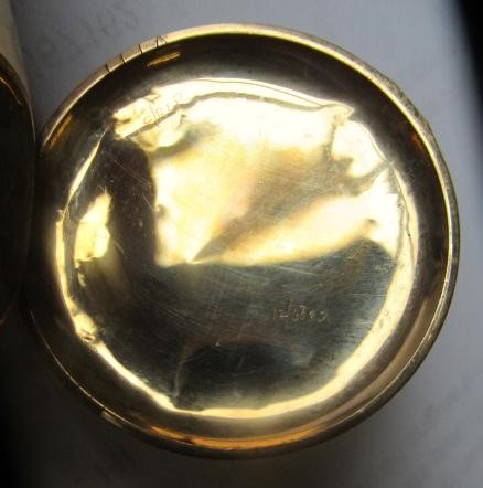 AN AMERICAN WALTHAM TOP WIND HUNTER POCKET WATCH Image