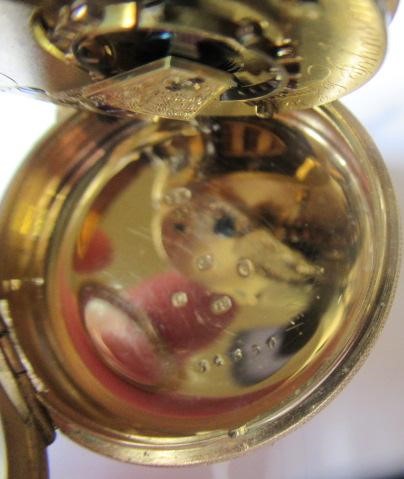 A LATE VICTORIAN TOP WIND SMALL POCKET WATCH Image