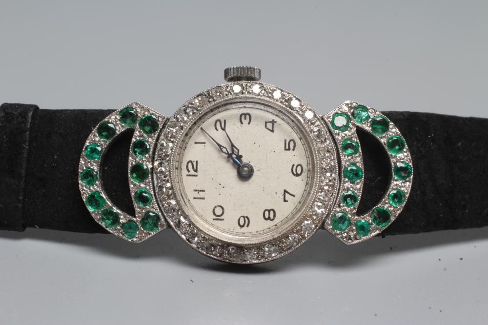 AN ART DECO COCKTAIL WATCH Image
