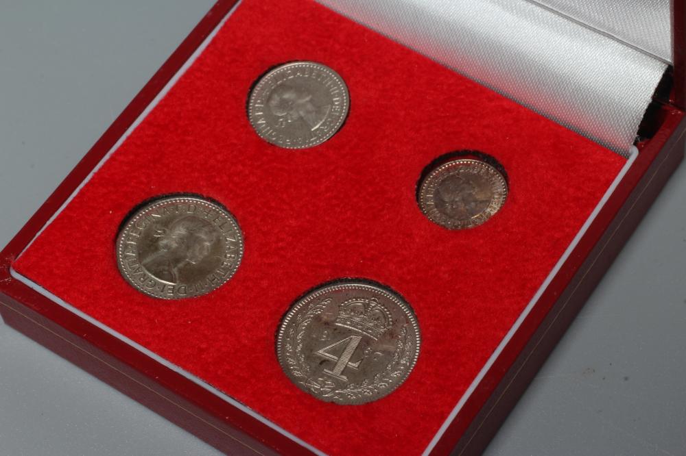AN ELIZABETH II FOUR COIN MAUNDY SET, Durham, 1967 Image