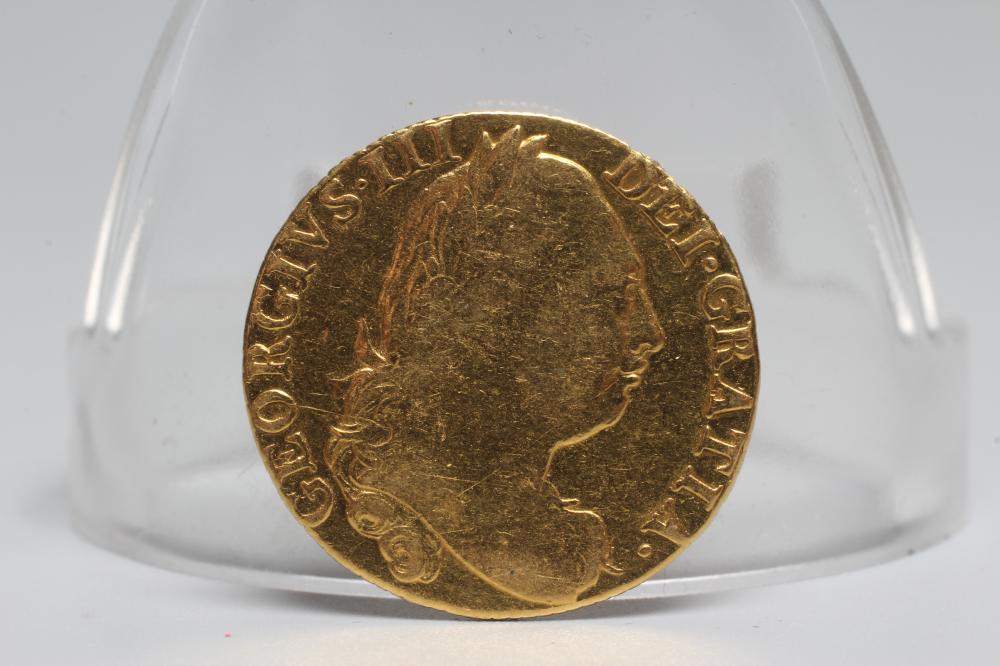 A GEORGE III GUINEA, 1777, 8.2g Image