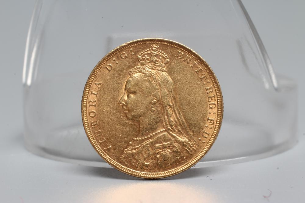 A VICTORIA JH SOVEREIGN, 1891, 8g (Est. plus 20% premium) Image