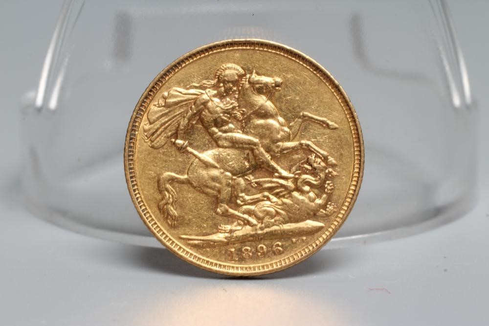 A VICTORIA OH SOVEREIGN, 1896, 8g (Est. plus 20% premium) Image