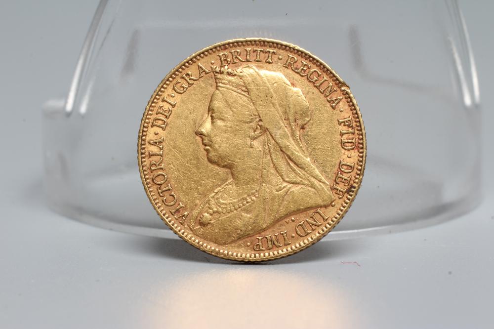 A VICTORIA OH SOVEREIGN, 1901, 8g (Est. plus 20% premium) Image